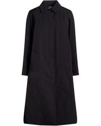 Aspesi - Overcoat & Trench Coat Cotton, Polyester - Lyst