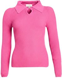 Rebel Queen - Fuchsia Sweater Viscose, Polyester - Lyst