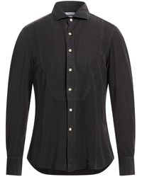 Boglioli - Dark Shirt Lyocell - Lyst