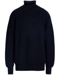 Lardini - Midnight Turtleneck Wool - Lyst