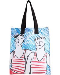 MSGM - X Luke Edward Hall -- Shoulder Bag Polyester - Lyst