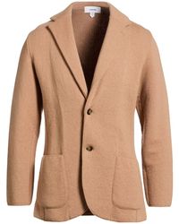 Lardini - Camel Blazer Cashmere - Lyst