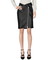 Moschino Knielanger Rock - Schwarz