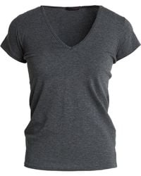Ballantyne - T-Shirt Cotton, Cashmere, Elastane - Lyst