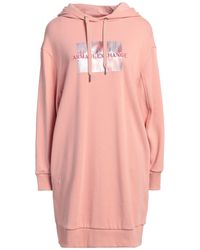 ARMANI EXCHANGE - Mini Dress Cotton, Polyester, Elastomultiester, Elastane - Lyst