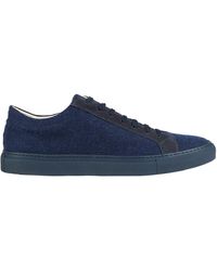 Fedeli - Midnight Sneakers Textile Fibers, Leather - Lyst