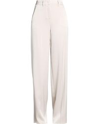 Marella - Ivory Pants Triacetate, Polyester - Lyst