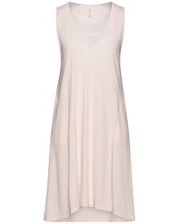 Lanston - Light Mini Dress Rayon, Polyester - Lyst