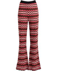 Missoni - Fuchsia Pants Cotton, Viscose - Lyst