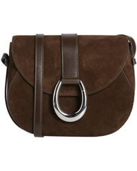 STAUD - Dark Cross-Body Bag Leather - Lyst