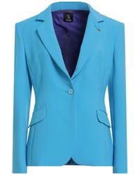 Hanita - Azure Blazer Polyester, Elastane - Lyst