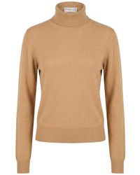 Ballantyne - Camel Turtleneck Cashmere - Lyst