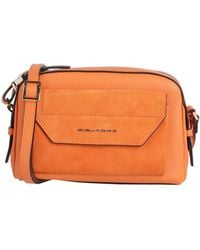 Piquadro - Cross-Body Bag Leather - Lyst