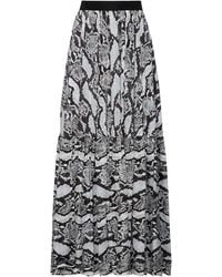 Aglini - Maxi Skirts - Lyst