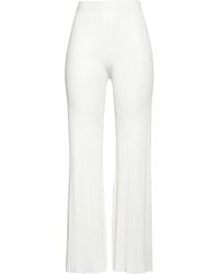 Roberto Collina - Pants Viscose, Polyester - Lyst