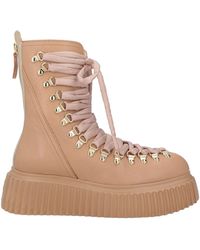 Agl Attilio Giusti Leombruni - Sand Ankle Boots Leather - Lyst
