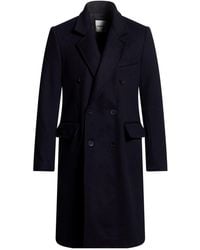 Sandro - Midnight Coat Virgin Wool, Cashmere - Lyst