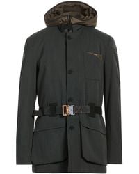 Sease - Overcoat & Trench Coat Virgin Wool, Nylon - Lyst