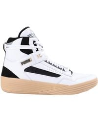 PUMA - Clyde All-Pro Kuzma Sneakers Soft Leather, Textile Fibers - Lyst