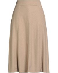 Peserico - Easy Midi Skirt Polyester, Viscose, Elastane - Lyst