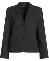 Theory - Blazer Linen, Viscose, Elastane - Lyst