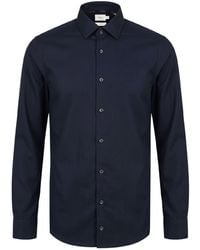 Calvin Klein - Midnight Shirt Cotton, Elastane - Lyst