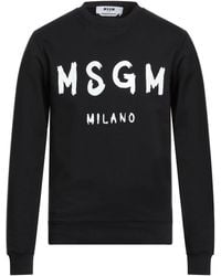 MSGM - Sweatshirt Cotton - Lyst