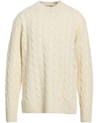 Daniele Fiesoli - Lab Ivory Sweater Merino Wool - Lyst