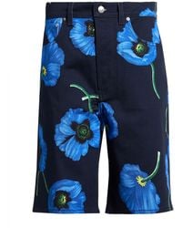 KENZO - Denim Shorts Cotton - Lyst