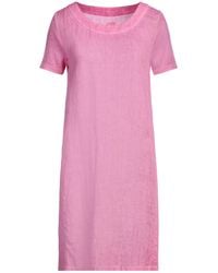 120% Lino - Vestito Corto - Lyst