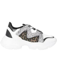 Manila Grace - Sand Sneakers Textile Fibers, Leather, Synthetic Material - Lyst