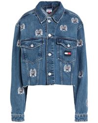 Tommy Hilfiger Jean and denim jackets for Women | Online Sale up to 58% off  | Lyst UK