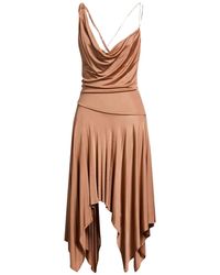 Pinko - Midi Dress Viscose - Lyst