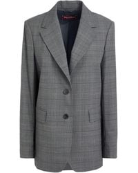 Max Mara - Blazer Virgin Wool, Polyester, Elastane - Lyst