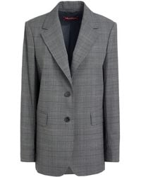 Max Mara - Blazer Virgin Wool, Polyester, Elastane - Lyst