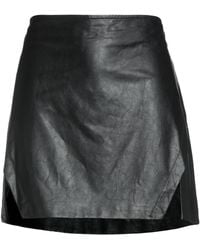 Suoli - Mini Skirt Viscose, Polyurethane - Lyst