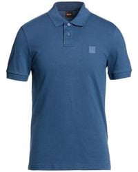 BOSS - Polo Shirt Cotton, Elastane - Lyst