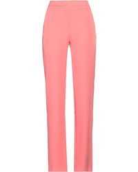 Blugirl Blumarine - Coral Pants Polyester, Elastane - Lyst