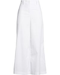 ALESSIA SANTI - Pants Cotton, Polyamide, Elastane - Lyst