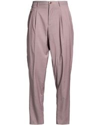 Etro - Light Pants Wool - Lyst