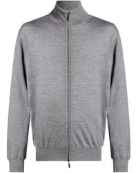 Cruciani - Cardigan Cashmere, Silk - Lyst