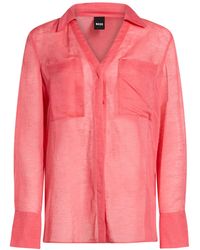 BOSS - Shirt - Lyst