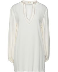 True Royal - Ivory Top Viscose - Lyst