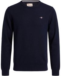 GANT - Sweater Lambswool - Lyst