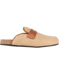 JW Anderson - Sand Mules & Clogs Natural Raffia - Lyst