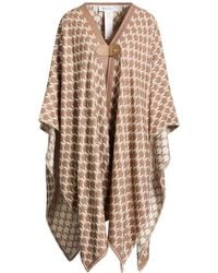 Max Mara - Camel Cape Wool, Cotton - Lyst