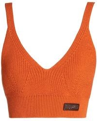 DSquared² - Top Wool - Lyst