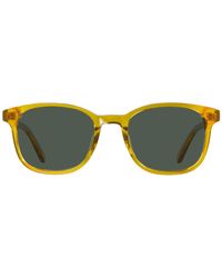 YMC - Hakon Biodegradable Acetate Sunglasses Honey Solid Green - Lyst
