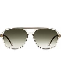 YMC - Ringrose Stainless Steel And Acetate Sunglasses Crystal Graduated Green - Lyst