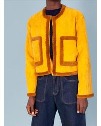 L.F.Markey Quentin Coat Saffron - Yellow